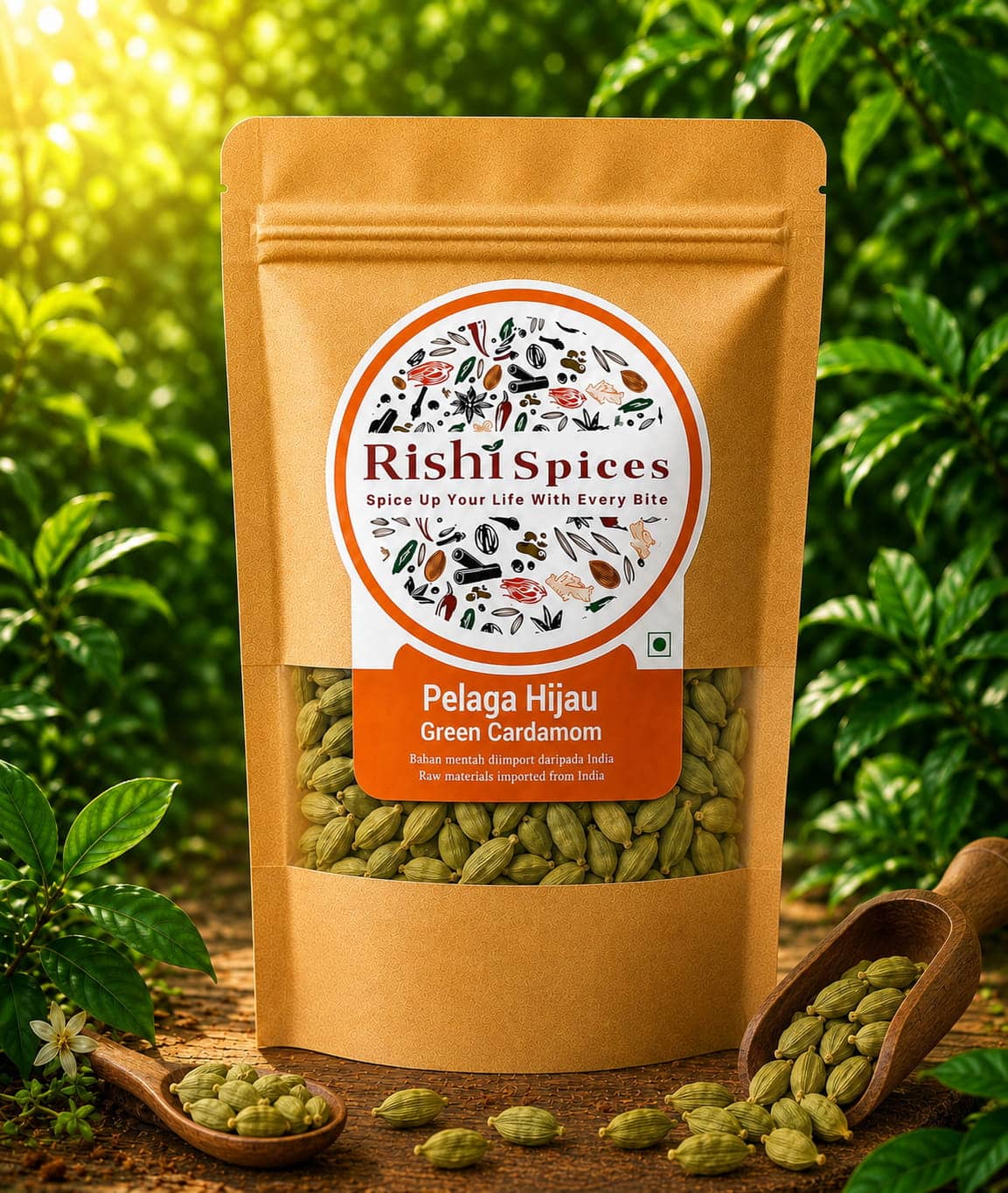 Green Cardamom (Pelaga Hijau)