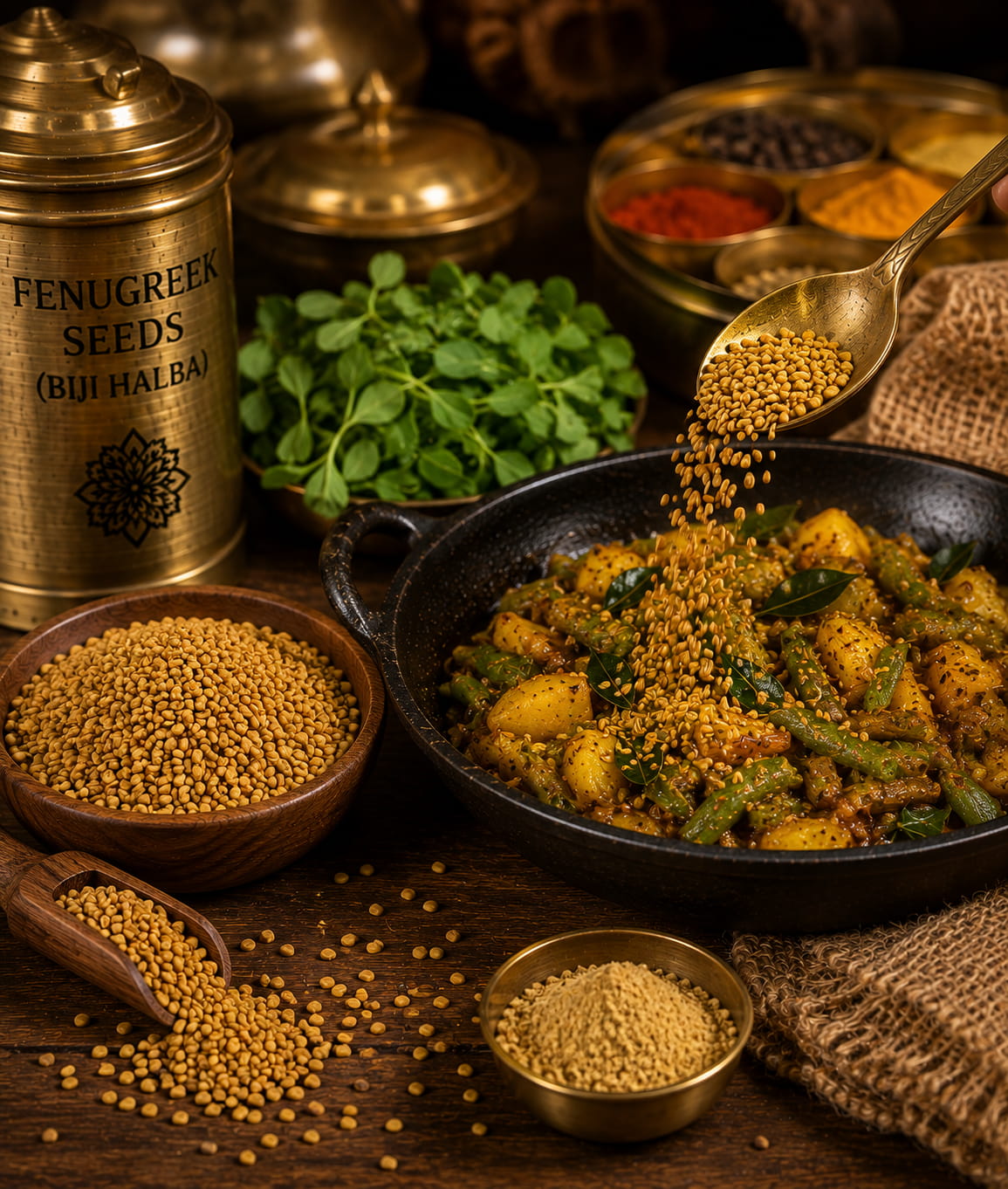 Fenugreek Seeds (Biji Halba) - Image 2